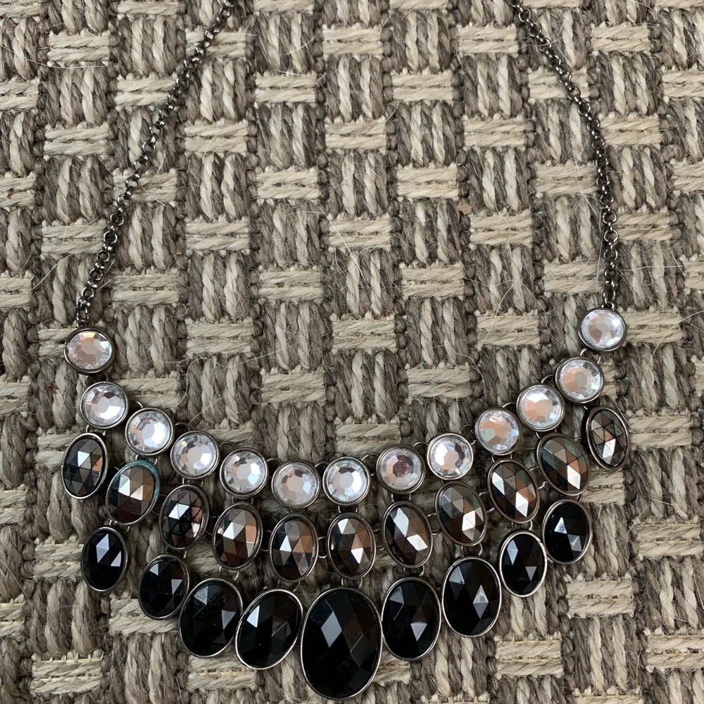 Black and white necklace